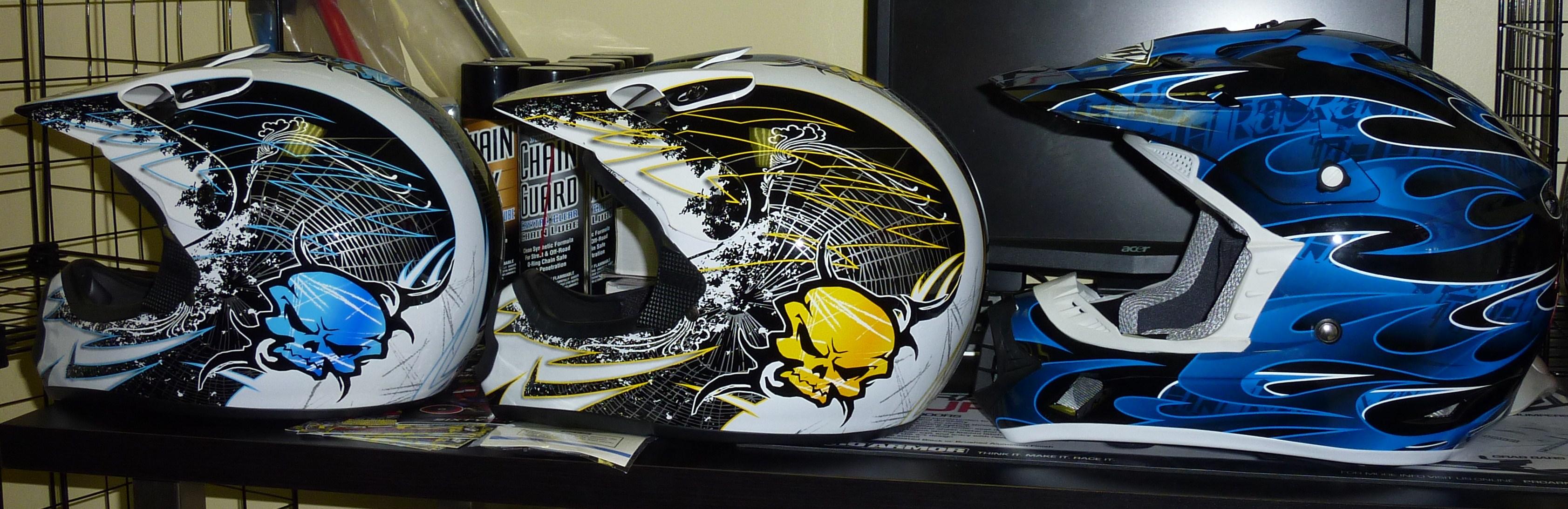 New Helmets for Sale ! ATV's/ Motorcycles for sale Dumont Dune Riders